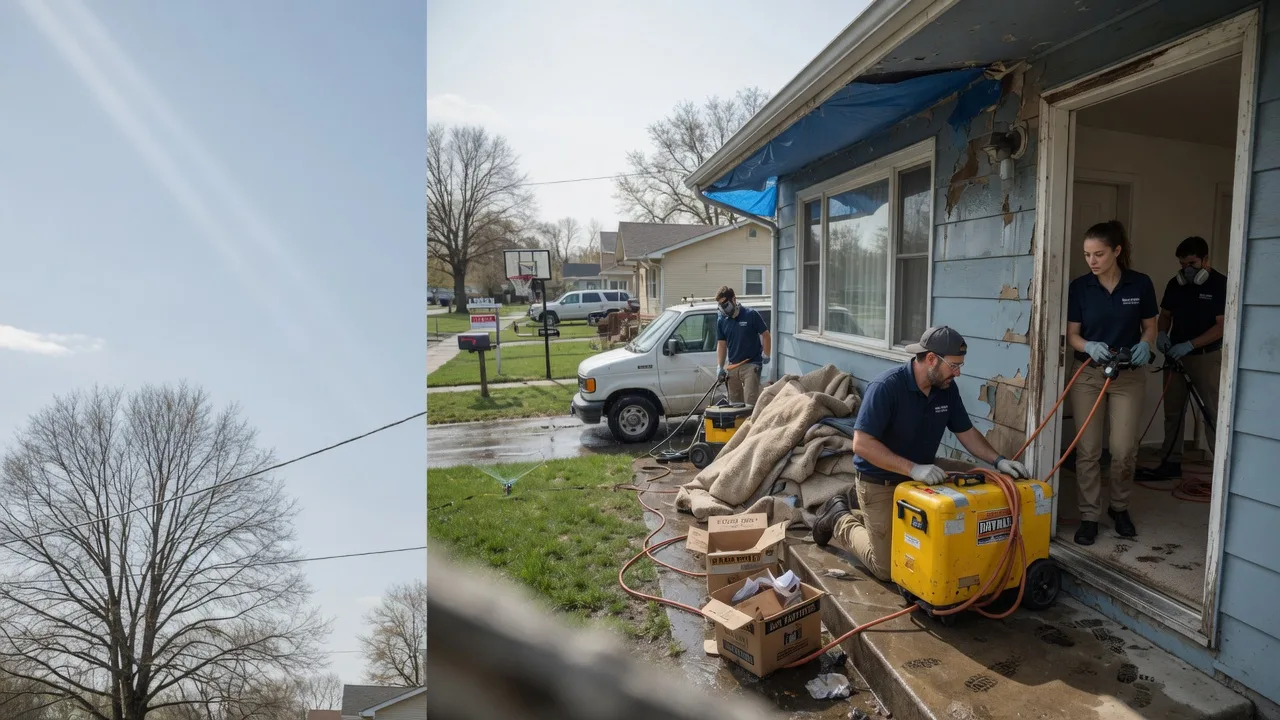 Basement Flood Cleanup in Dover, PA near me
